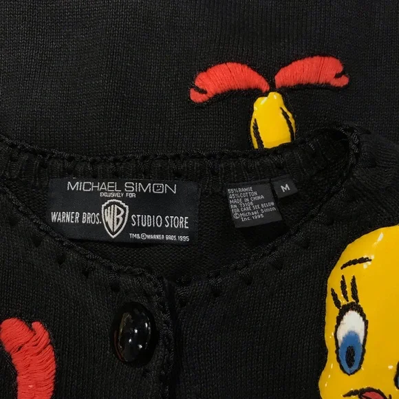 Vintage Michael Simon Warner Brothers Tweety Bird Rare - Women’s Medium Large